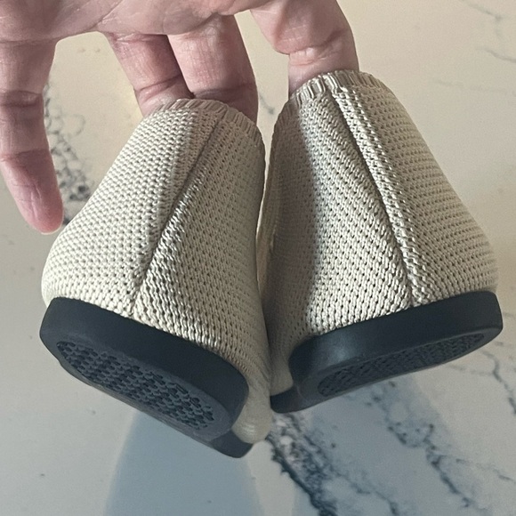 VIVAIA Pointed-Toe Ballet Flats Aria 5° shflatse2112070002 Cream Ivory Sz 42 12 - Picture 7 of 14